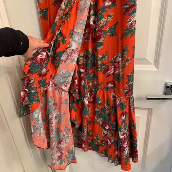 AGUSTE Stevie Frill Wrap Maxi Skirt - Picture 4 of 8